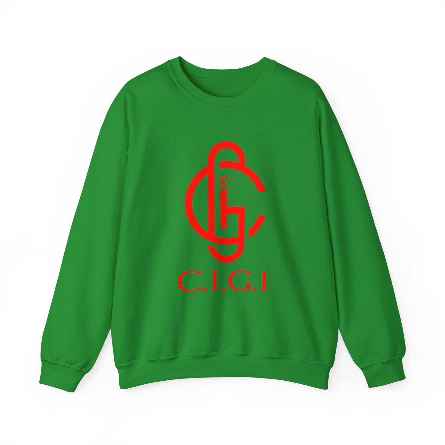 C.I.G.I. Unisex Heavy Blend Crewneck Sweatshirt - Cozy Streetwear for All Occasions
