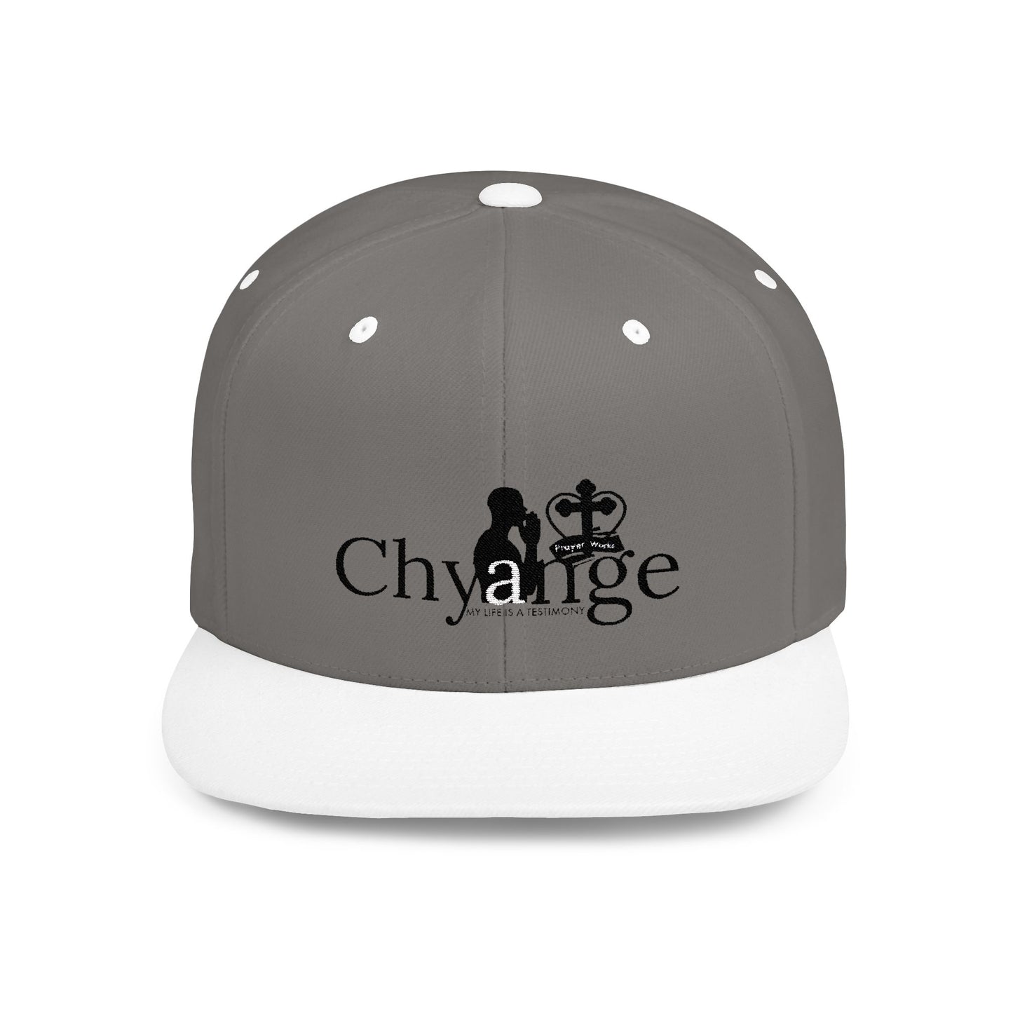 Chyange Flat Bill Snapback Cap - Stylish Adjustable Hat for Trendsetters