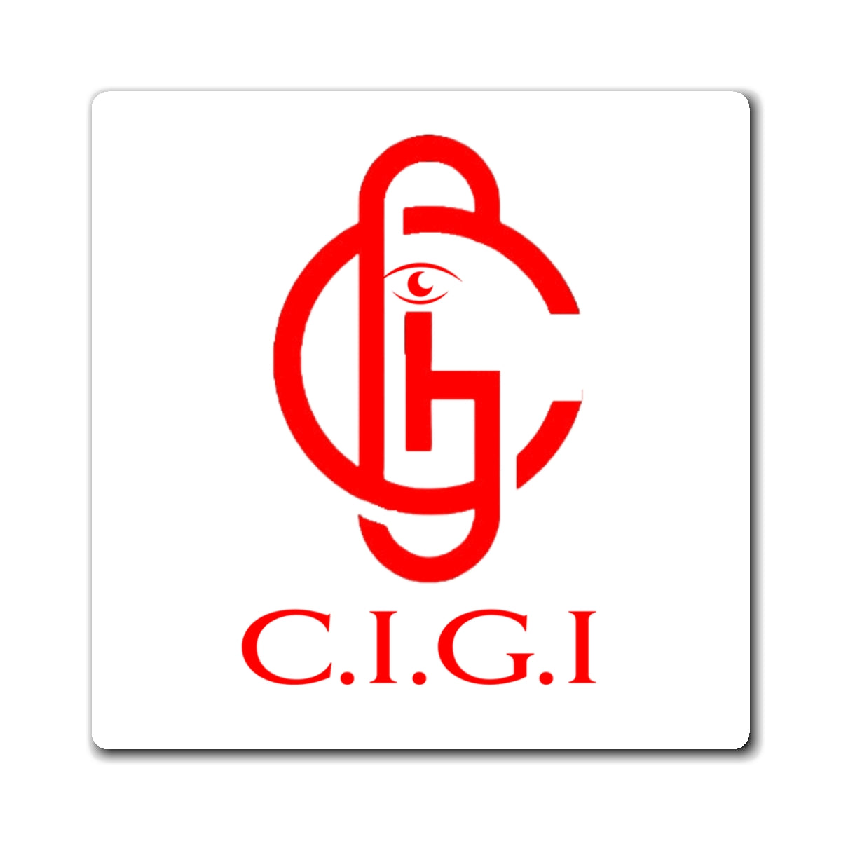 C.I.G.I. Logo Magnet - Stylish Refrigerator Decor