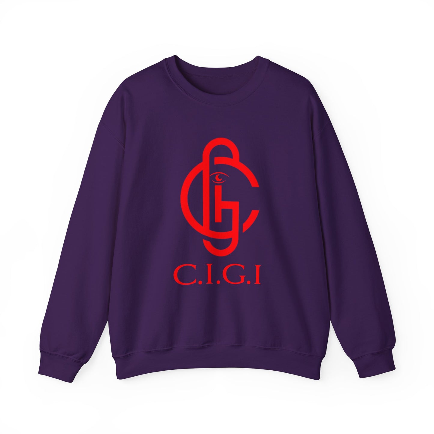 C.I.G.I. Unisex Heavy Blend Crewneck Sweatshirt - Cozy Streetwear for All Occasions