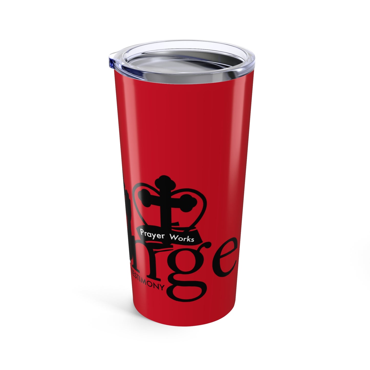 Inspirational 20oz Tumbler - My Life is a Testament