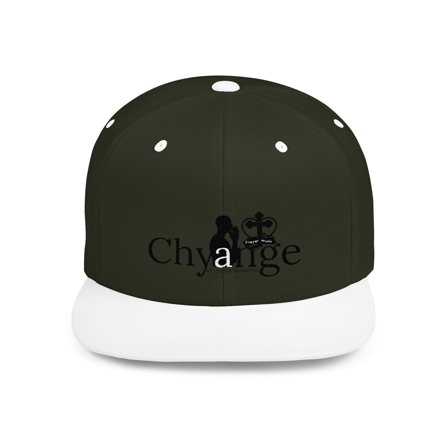 Chyange Flat Bill Snapback Cap - Stylish Adjustable Hat for Trendsetters