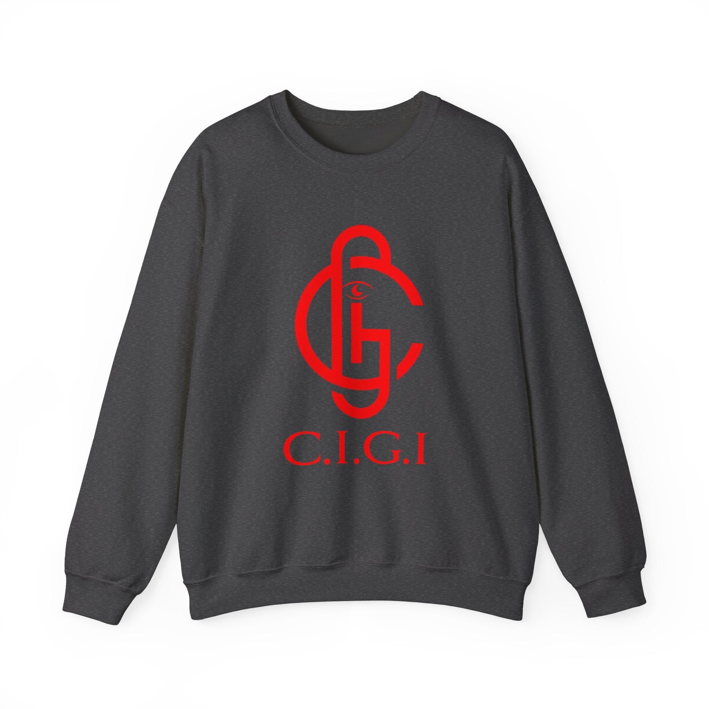 C.I.G.I. Unisex Heavy Blend Crewneck Sweatshirt - Cozy Streetwear for All Occasions