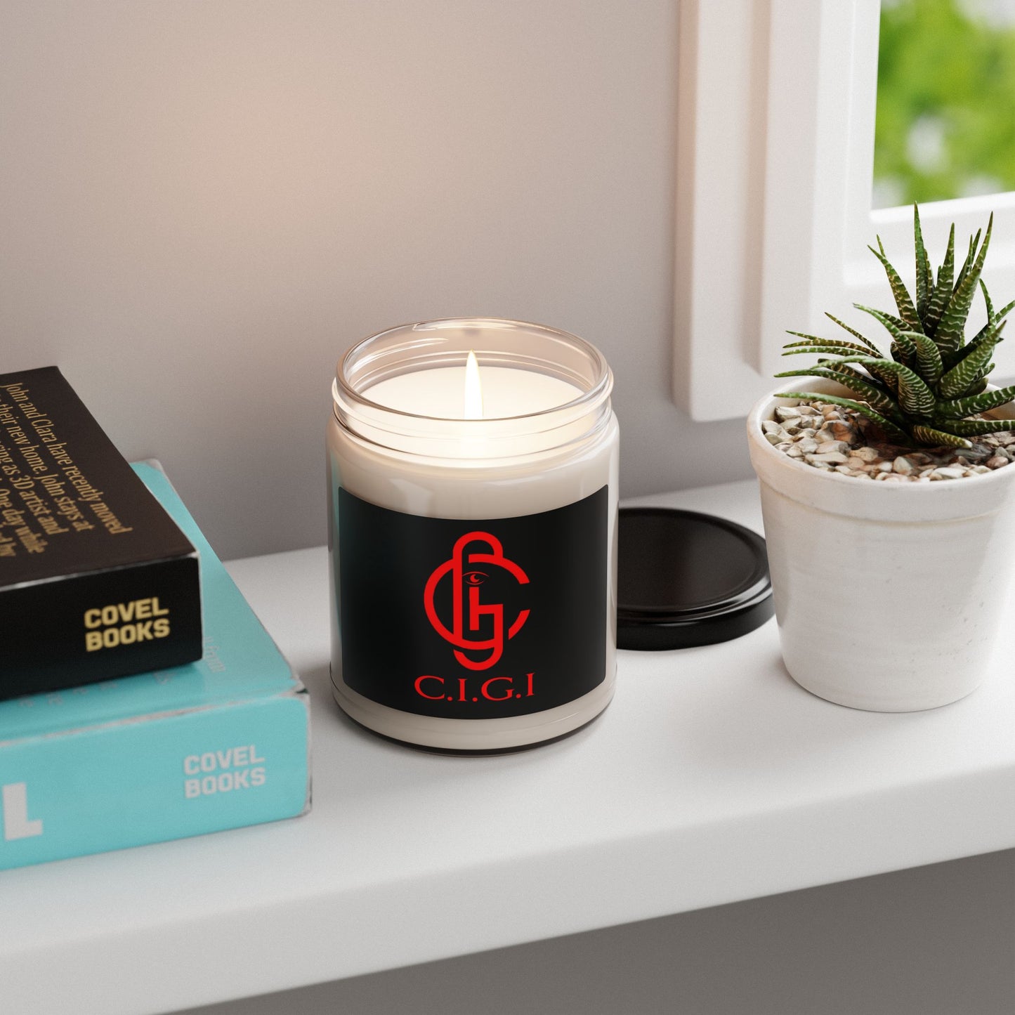 C.I.G.I. Scented Soy Candle - 9oz Aromatherapy Relaxation