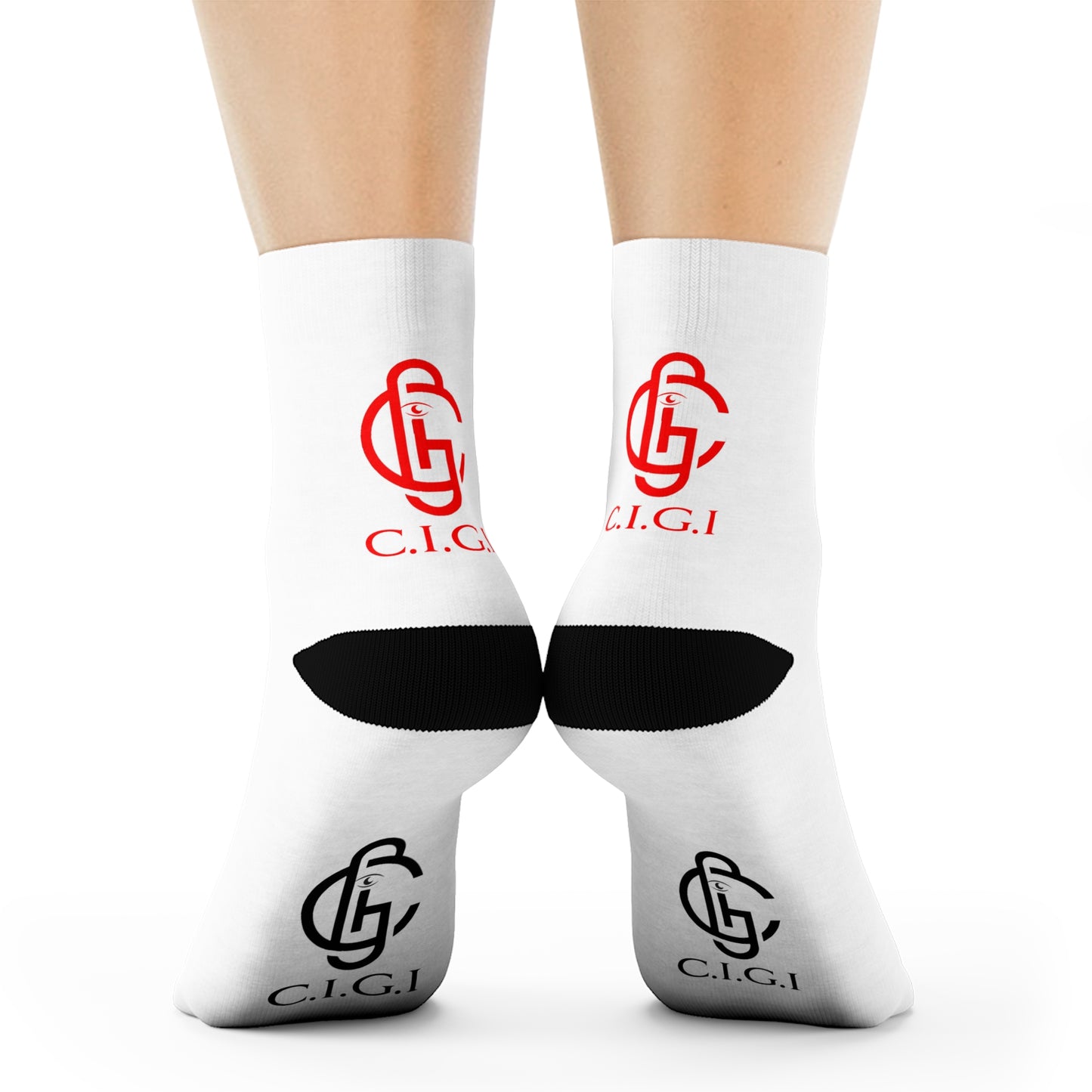 Stylish Crew Socks with Chic Design, Cozy Footwear, Unique Gift for Her, Casual & Trendy Socks, Fun Accessories for Any Occasion