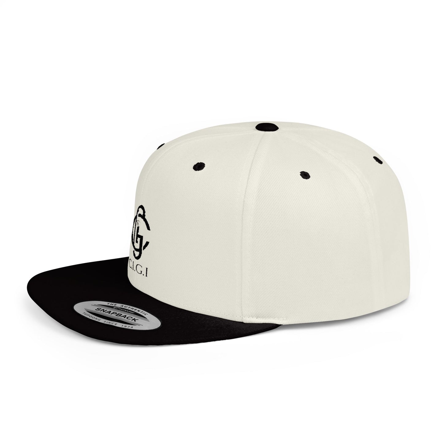 C.I.G.I. Flat Bill Snapback Cap - Stylish & Modern Headwear for Every Occasion