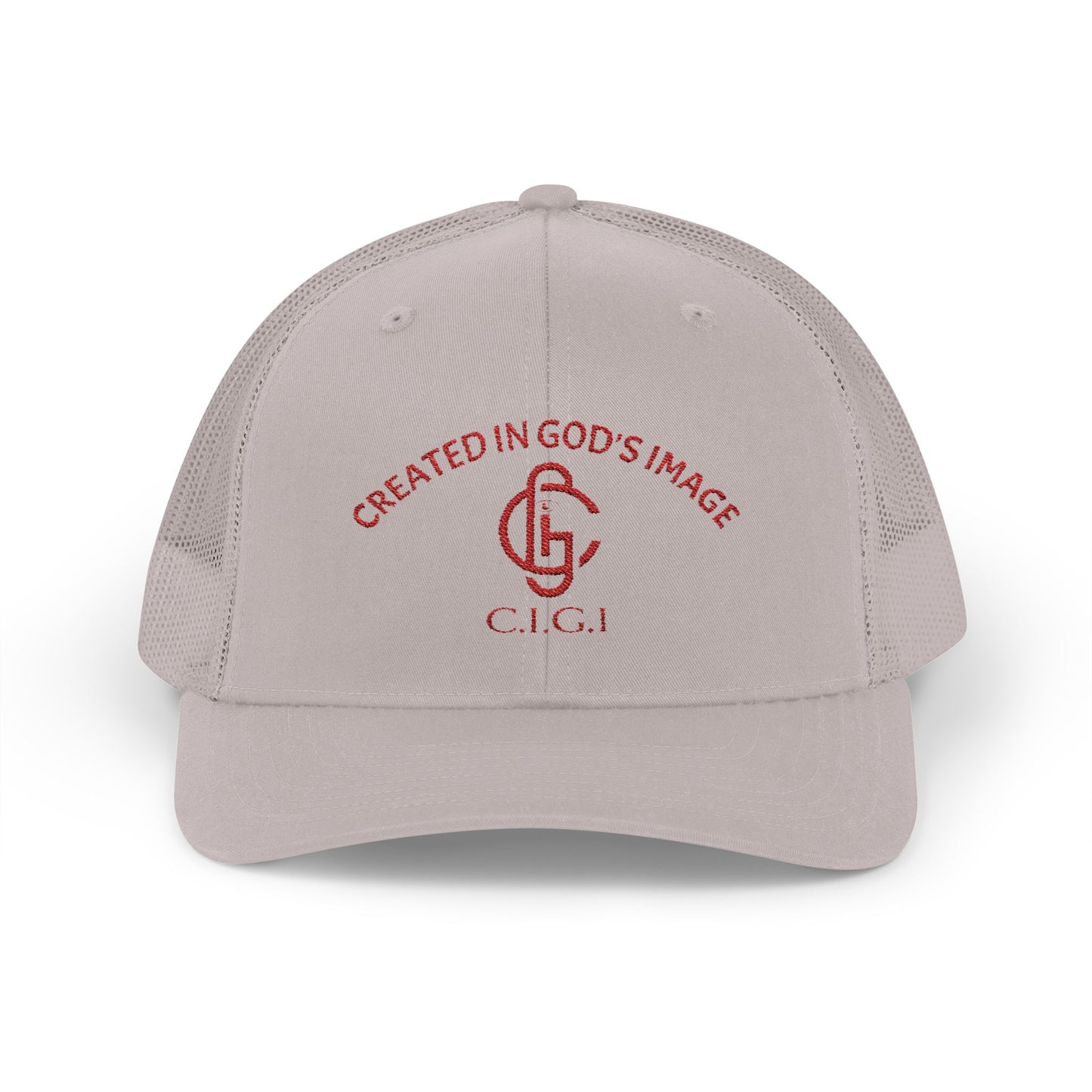 Created in God's Image Snapback Trucker Cap, Faith-Based Hat, Inspirational Gift, Religious Apparel, Everyday Comfort