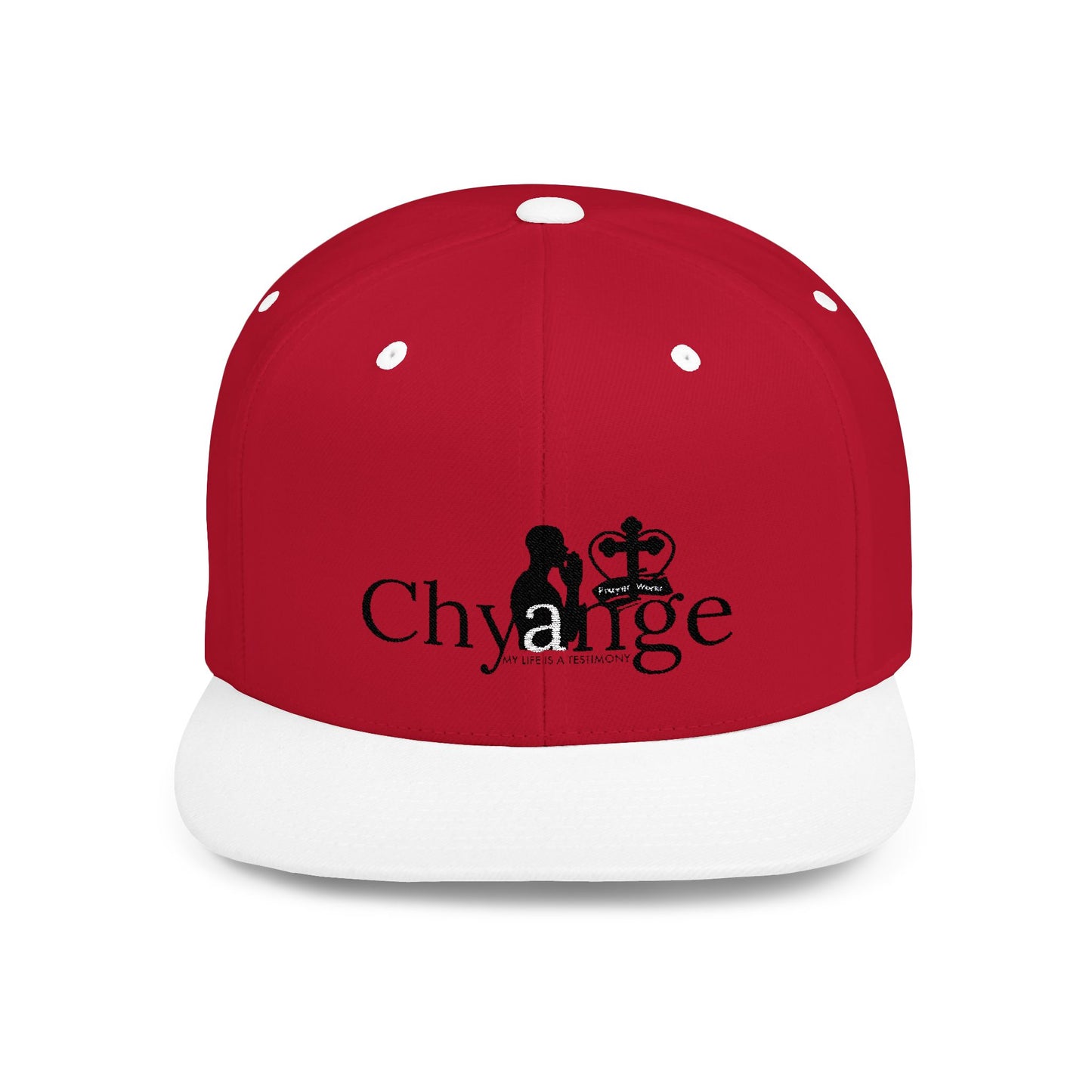 Chyange Flat Bill Snapback Cap - Stylish Adjustable Hat for Trendsetters