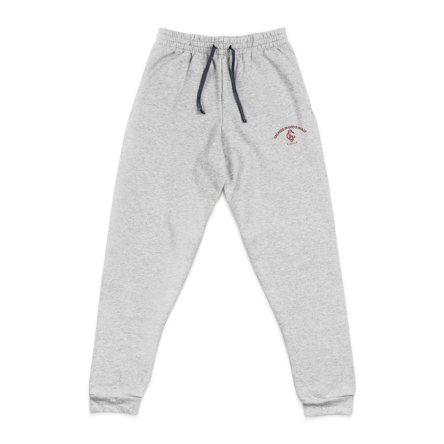 Cozy Embroidered Unisex Joggers | Relaxed Fit Lounge Pants, Casual Wear, Travel, Gift for Him/Her, Everyday Comfort