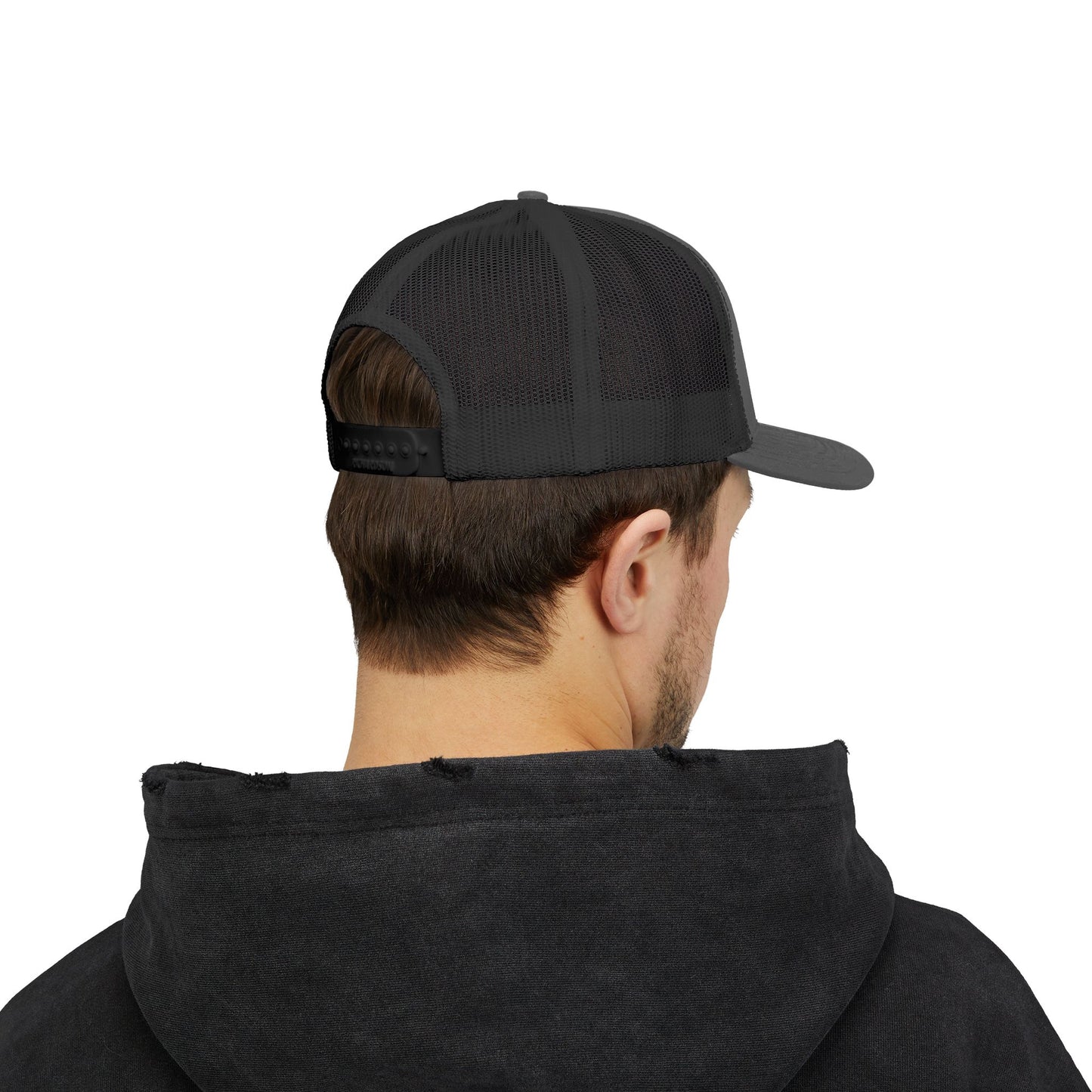 Created in God's Image Snapback Trucker Cap, Faith-Based Hat, Inspirational Gift, Religious Apparel, Everyday Comfort