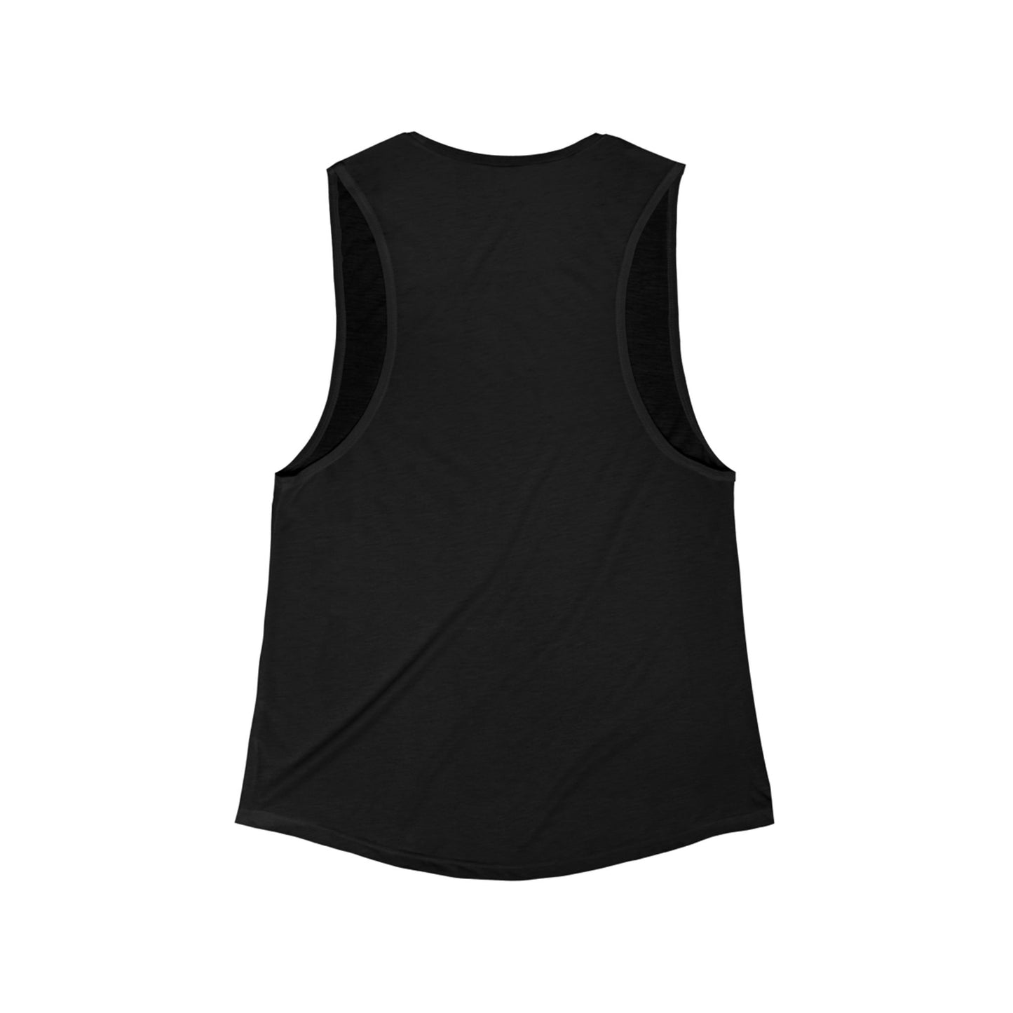 Women's Flowy Scoop Muscle Tank - Created in God's Image, Inspirational Top, Fitness Wear, Casual Fashion, Gift for Her