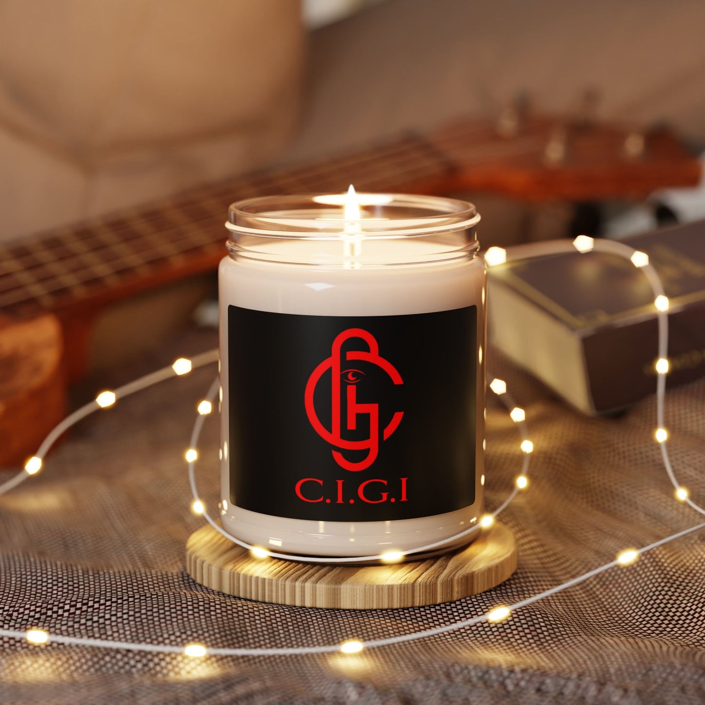 C.I.G.I. Scented Soy Candle - 9oz Aromatherapy Relaxation