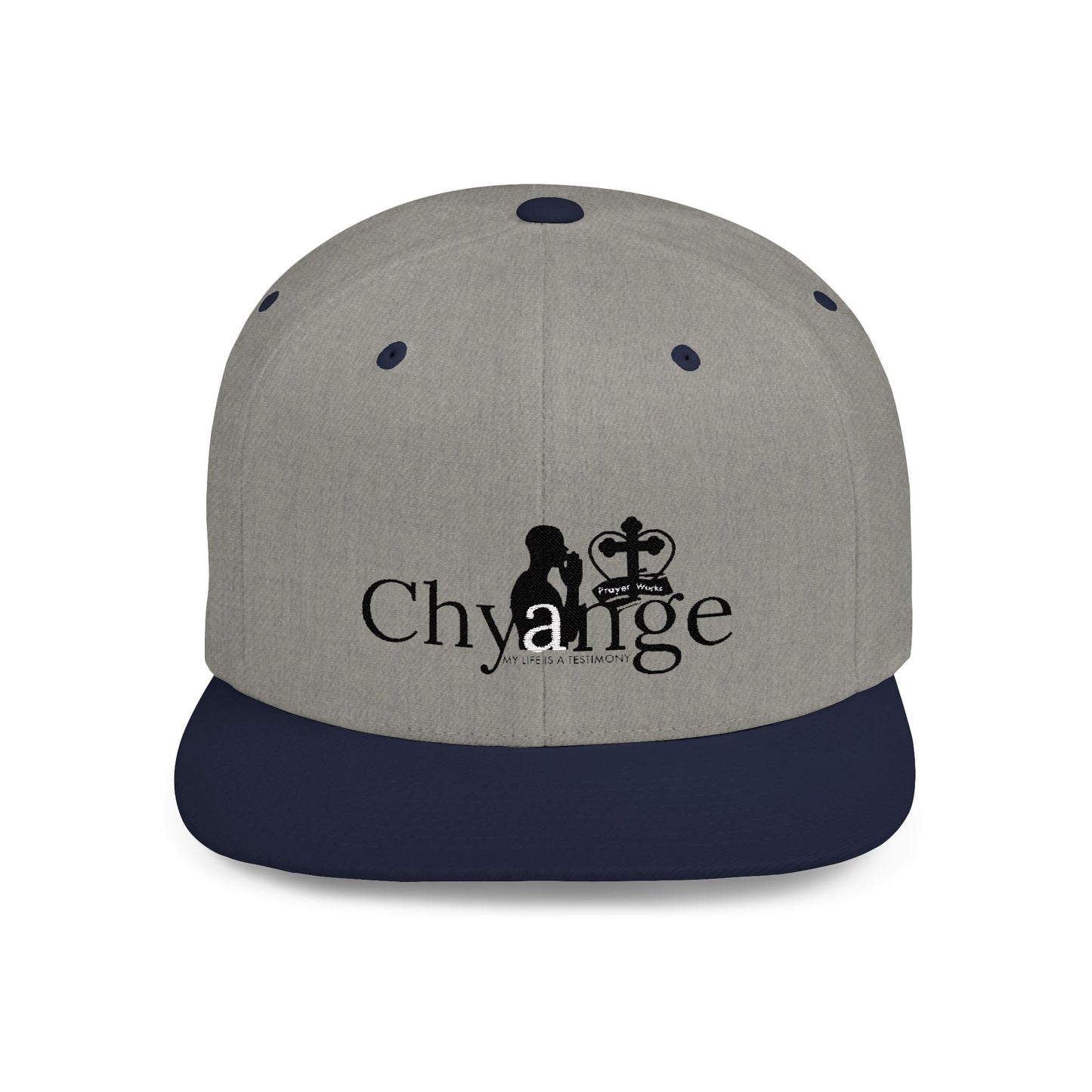 Chyange Flat Bill Snapback Cap - Stylish Adjustable Hat for Trendsetters