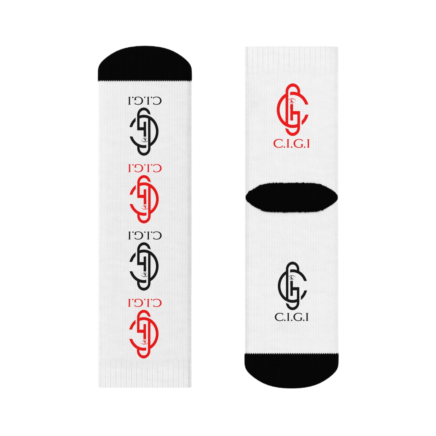 Stylish Crew Socks with Chic Design, Cozy Footwear, Unique Gift for Her, Casual & Trendy Socks, Fun Accessories for Any Occasion