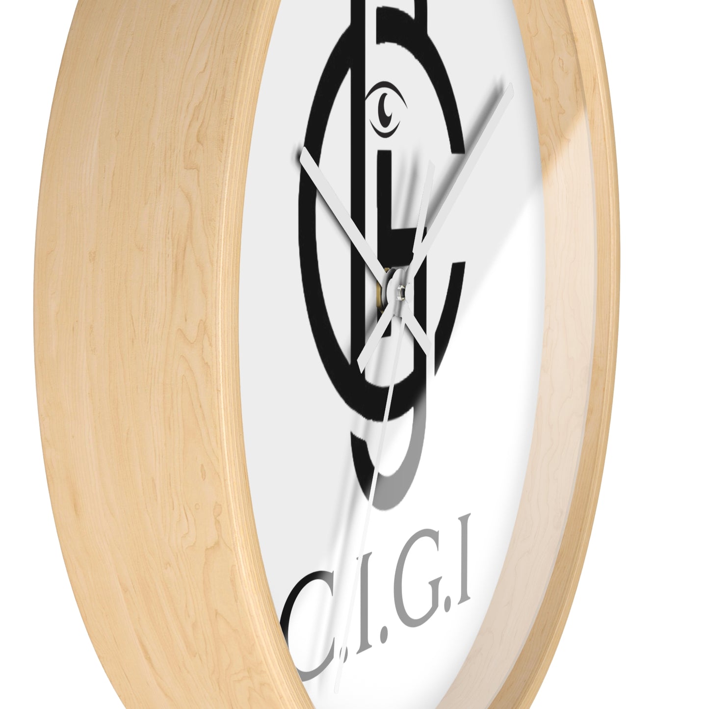 Stylish Minimalist Wall Clock - Modern Home Decor, C.I.G.I. Wall Art, Unique Gift, Office Timer, Scandinavian Design