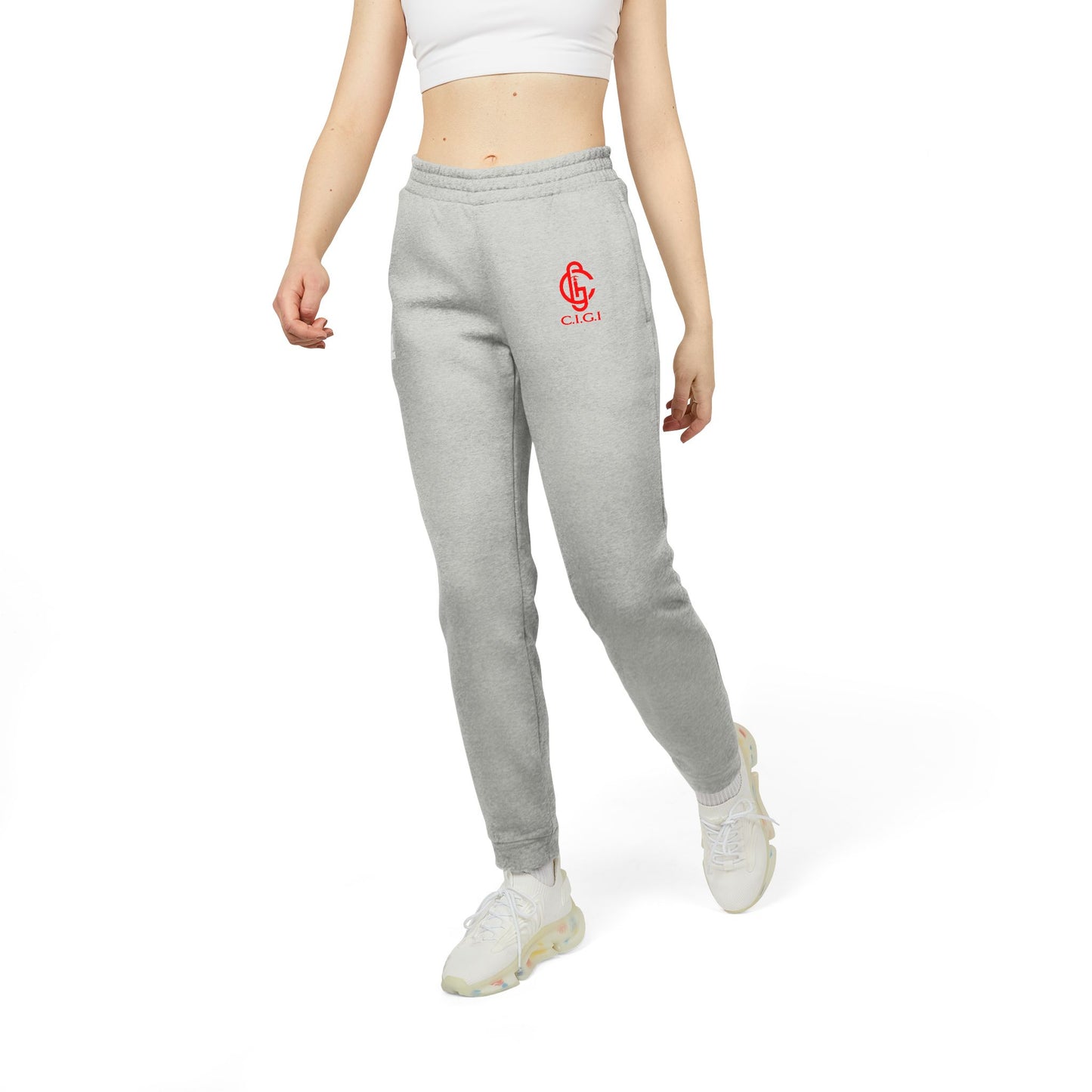 Cozy Adidas Unisex Fleece Joggers with Logo | Perfect for Athletes and Casual Wear
