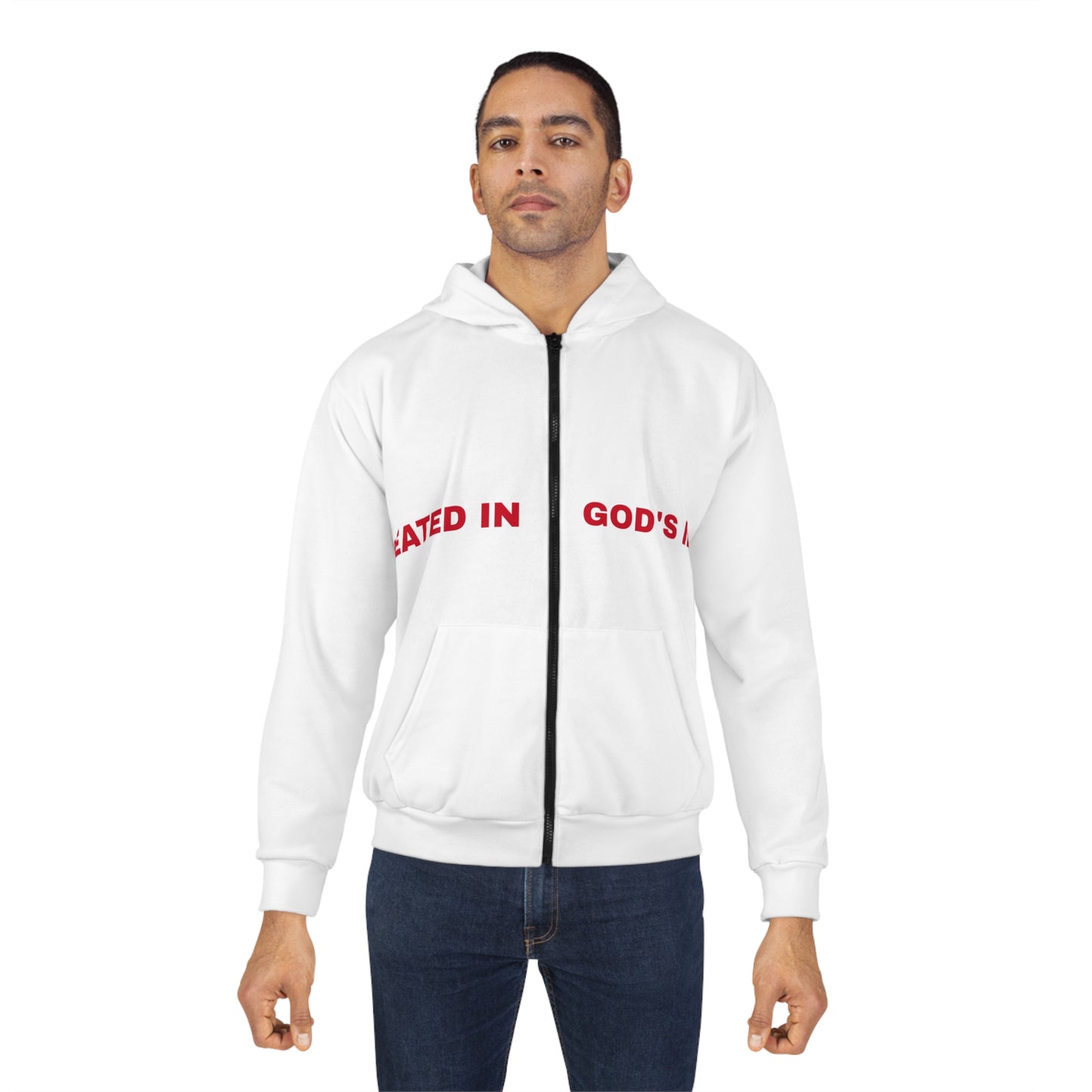 C.I.G.I. Unisex Zip Hoodie - Made in God's Image