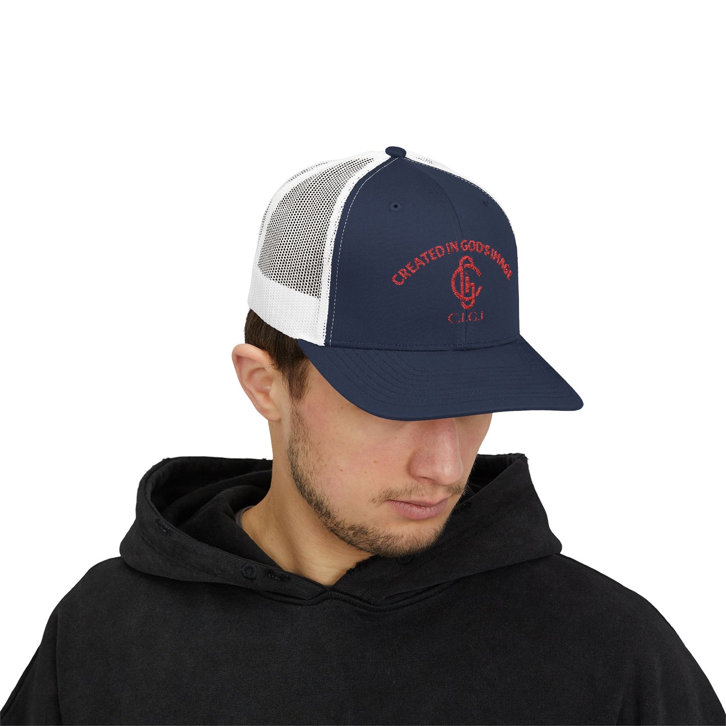 Faith-Inspired Snapback Trucker Cap | Cute Gift for Any Occasion, Perfect for Spiritual Gatherings, Everyday Wear, Thoughtful Present