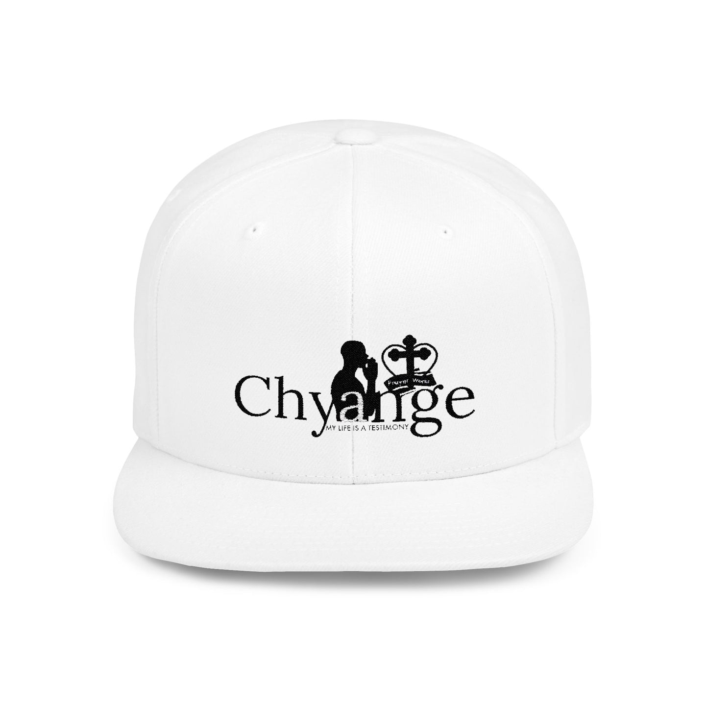 Chyange Flat Bill Snapback Cap - Stylish Adjustable Hat for Trendsetters