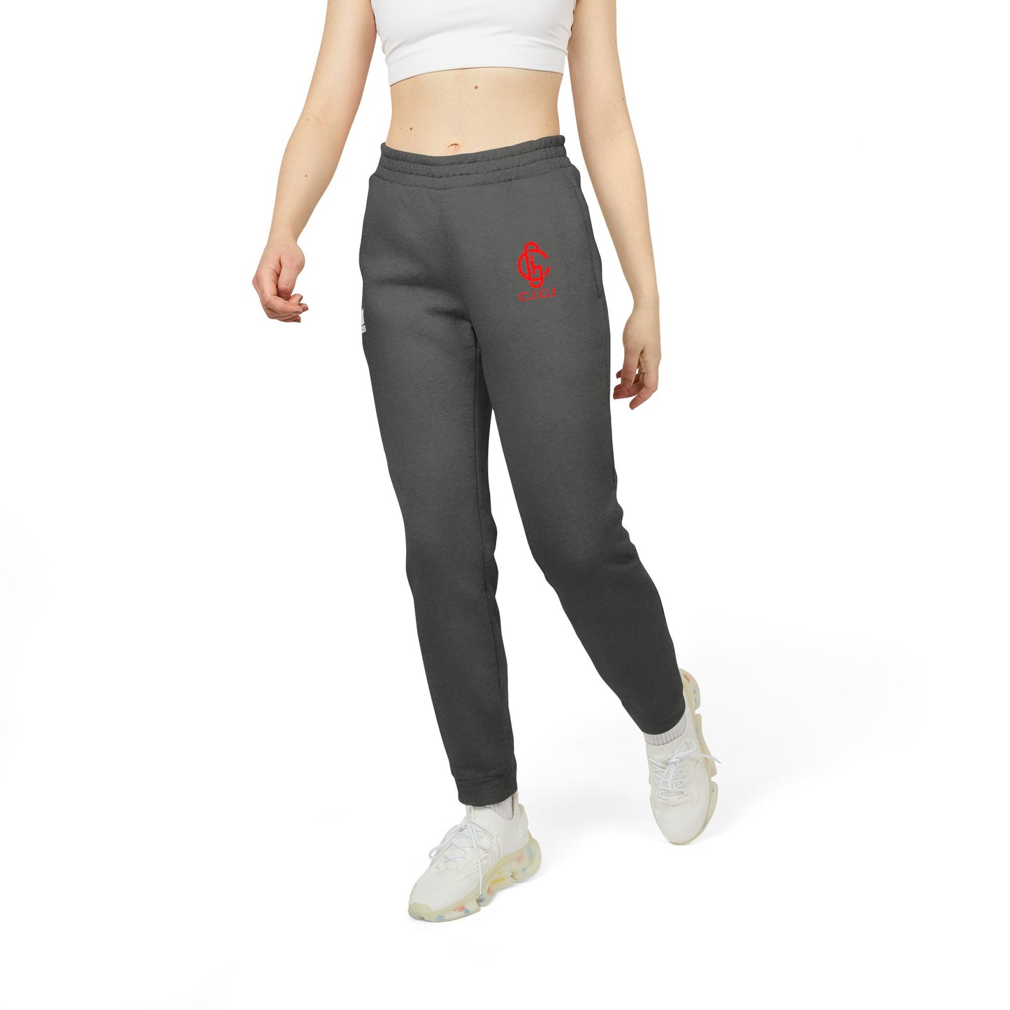 Cozy Adidas Unisex Fleece Joggers with Logo | Perfect for Athletes and Casual Wear