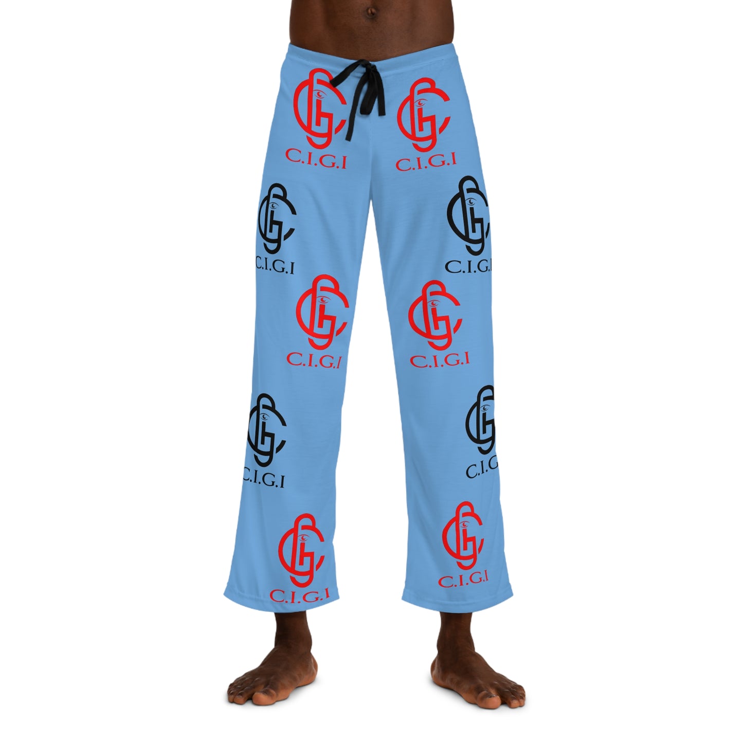 Men's Pajama Pants - Comfortable C I G I Logo Design by Minister Chyange