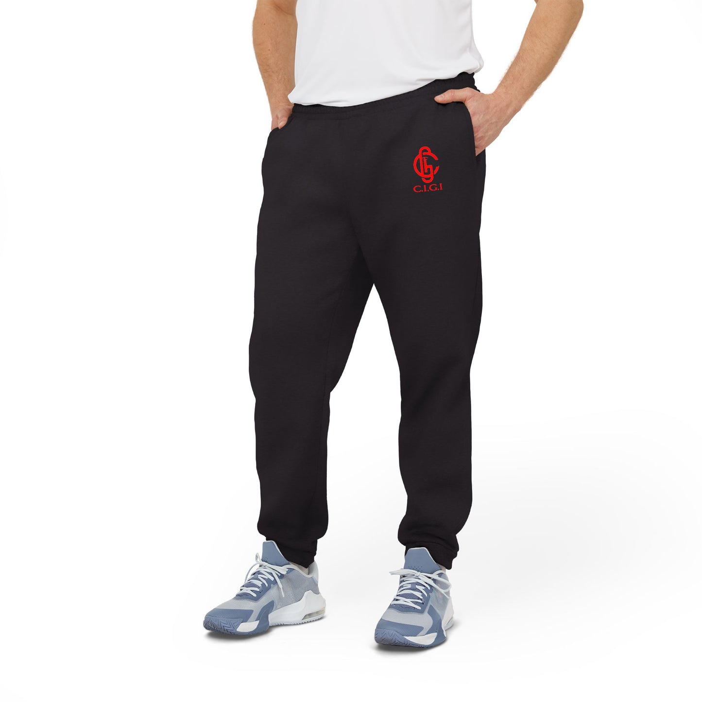 Cozy Adidas Unisex Fleece Joggers with Logo | Perfect for Athletes and Casual Wear