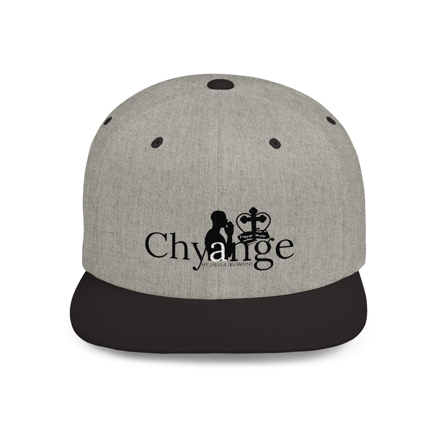 Chyange Flat Bill Snapback Cap - Stylish Adjustable Hat for Trendsetters