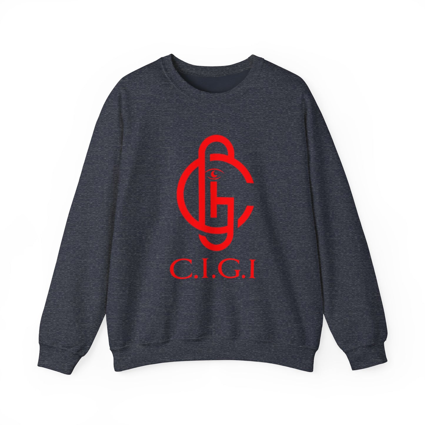 C.I.G.I. Unisex Heavy Blend Crewneck Sweatshirt - Cozy Streetwear for All Occasions