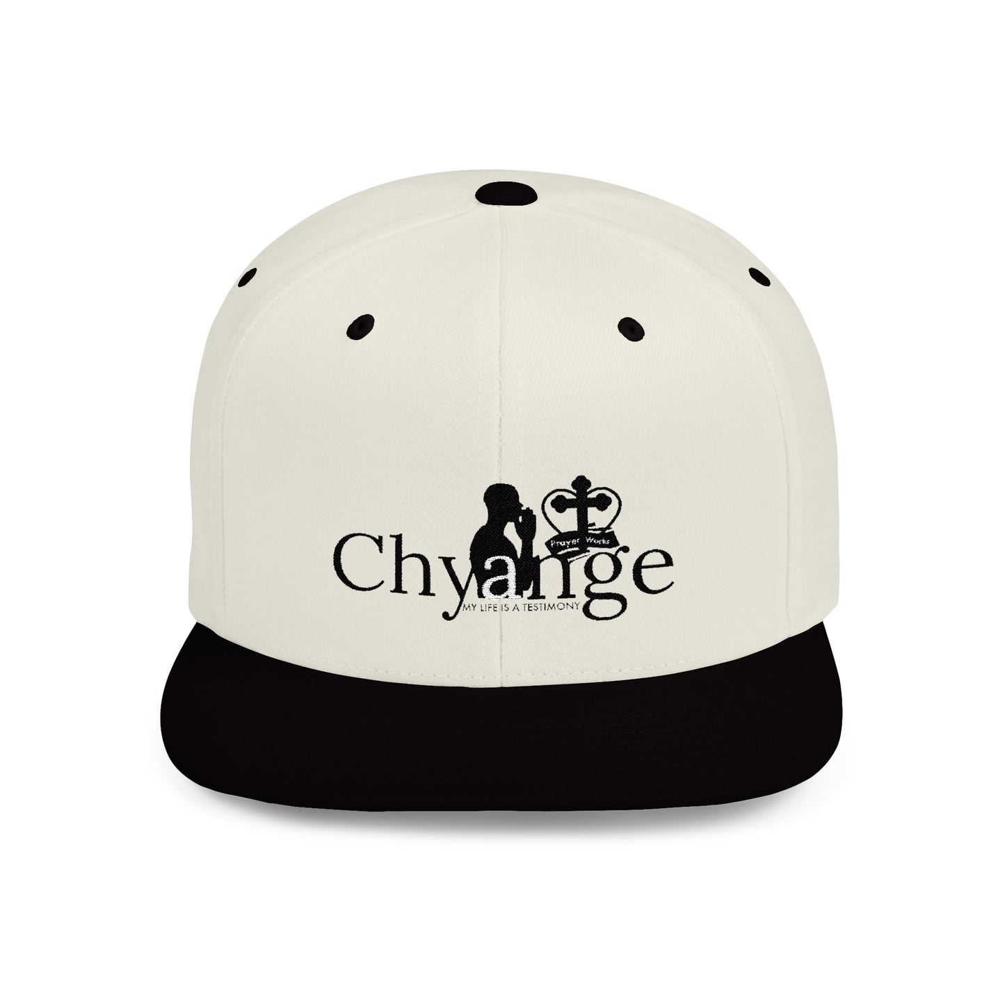 Chyange Flat Bill Snapback Cap - Stylish Adjustable Hat for Trendsetters