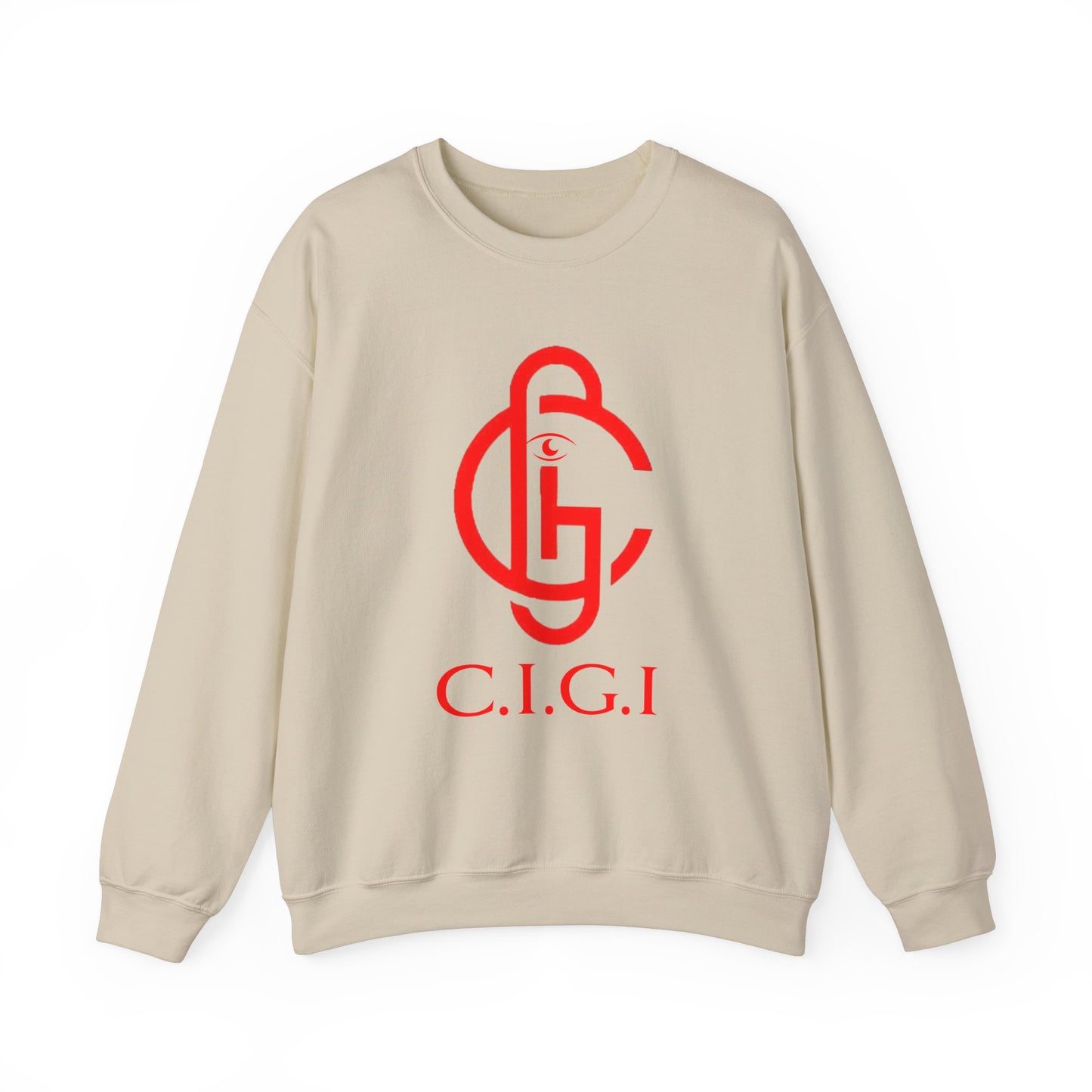 C.I.G.I. Unisex Heavy Blend Crewneck Sweatshirt - Cozy Streetwear for All Occasions