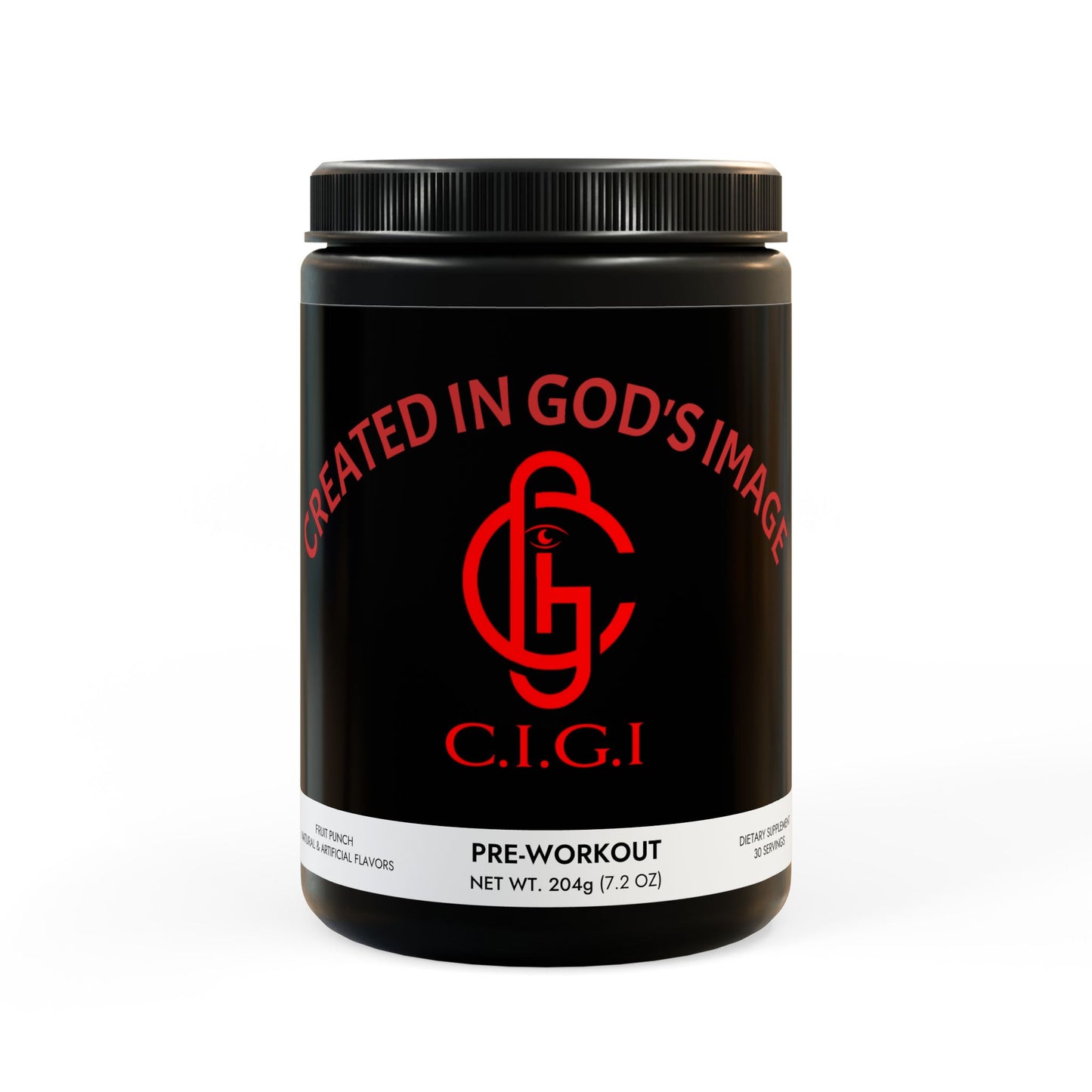 Pre-Workout Supplement, Fruit Punch (204g, 7.1oz)