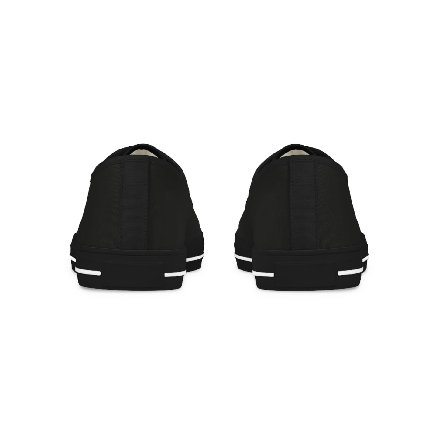 Casual Black Low Top Sneakers for Men with Red Logo - Stylish Everyday Footwear
