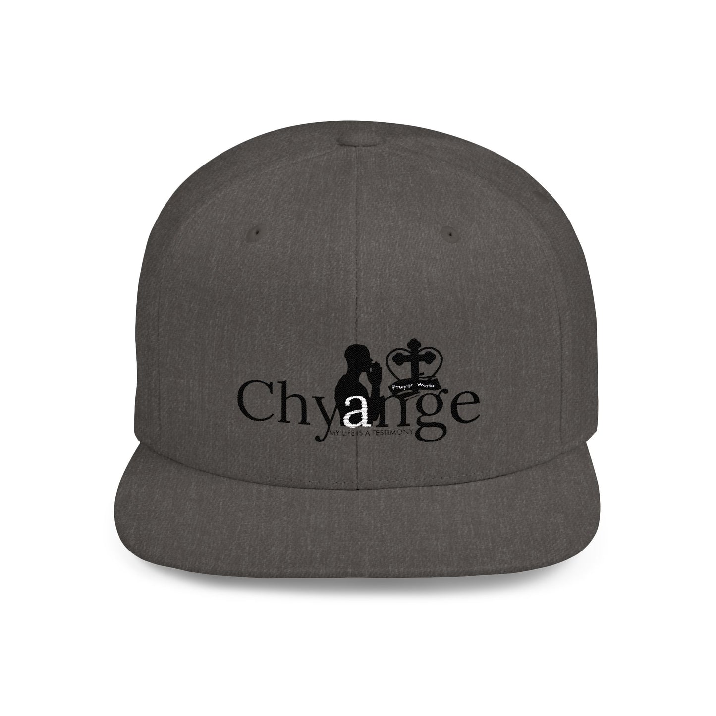 Chyange Flat Bill Snapback Cap - Stylish Adjustable Hat for Trendsetters
