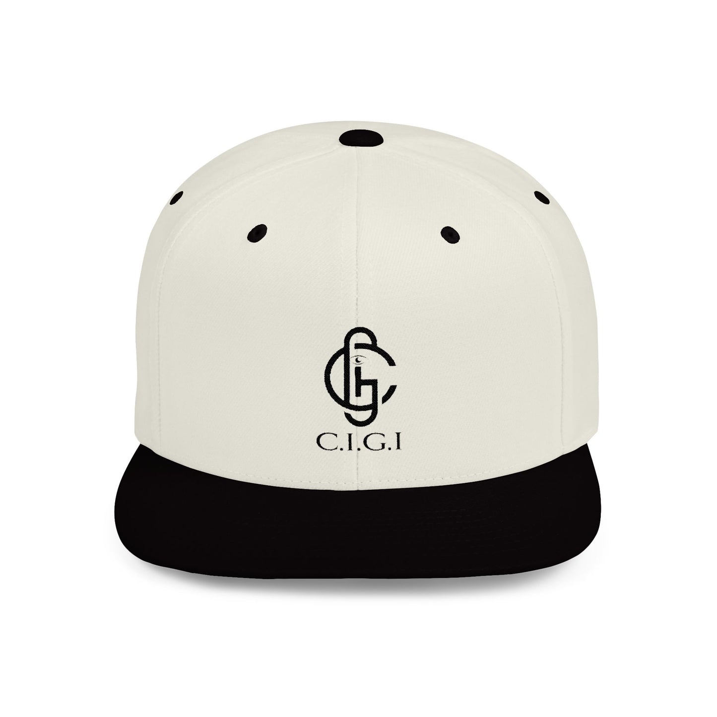 C.I.G.I. Flat Bill Snapback Cap - Stylish & Modern Headwear for Every Occasion
