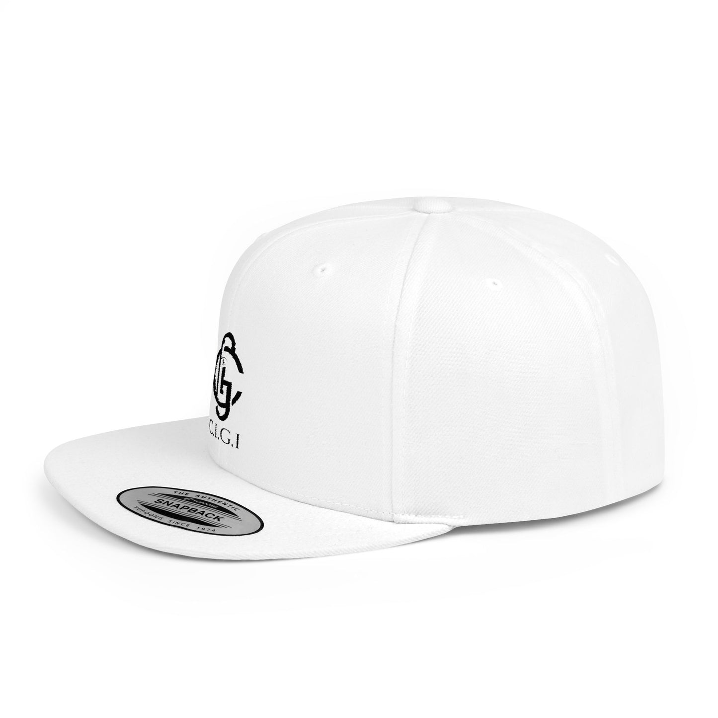 C.I.G.I. Flat Bill Snapback Cap - Stylish & Modern Headwear for Every Occasion