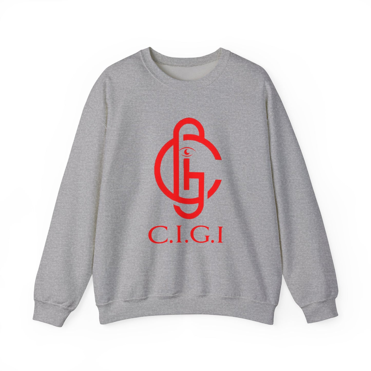 C.I.G.I. Unisex Heavy Blend Crewneck Sweatshirt - Cozy Streetwear for All Occasions