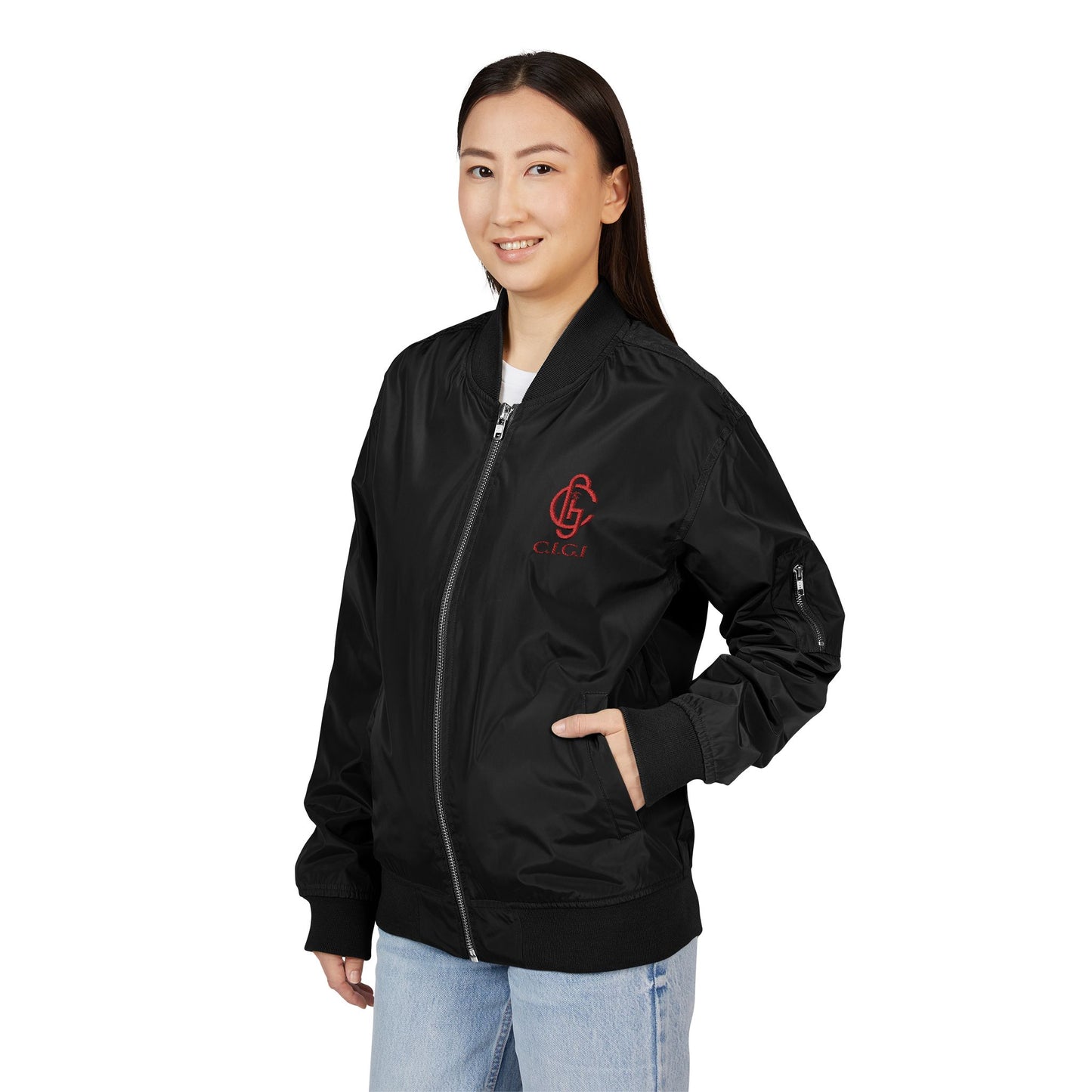 Stylish Recycled Bomber Jacket - Eco-Friendly Streetwear, Unique Gift for Trendsetters, Perfect for Everyday Wear, Fall Fashion, [...]