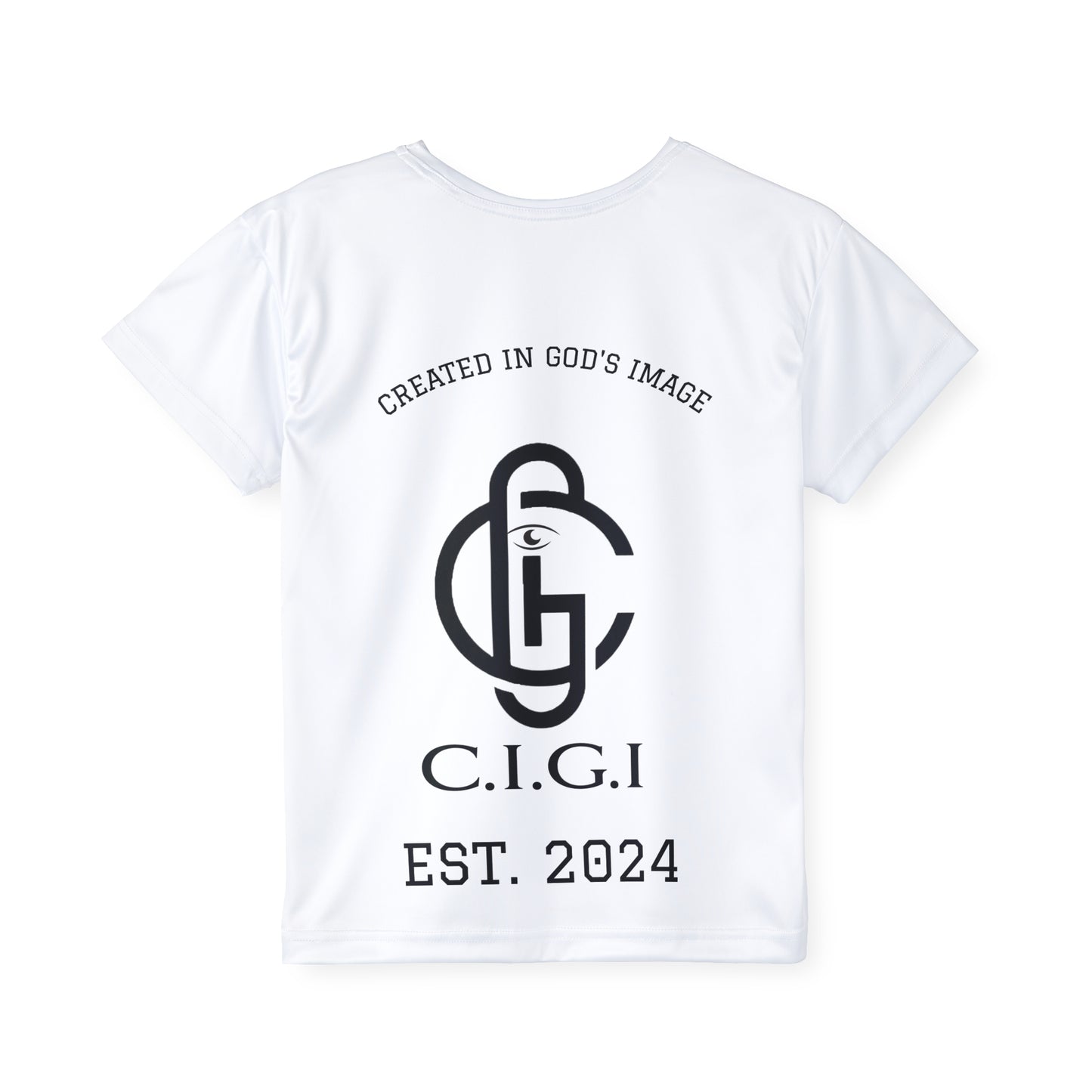 Kids Sports Jersey, Athletic Gear for Children, Unique Team Spirit Shirt, C.I.G.I. Apparel, Perfect for Sports Events