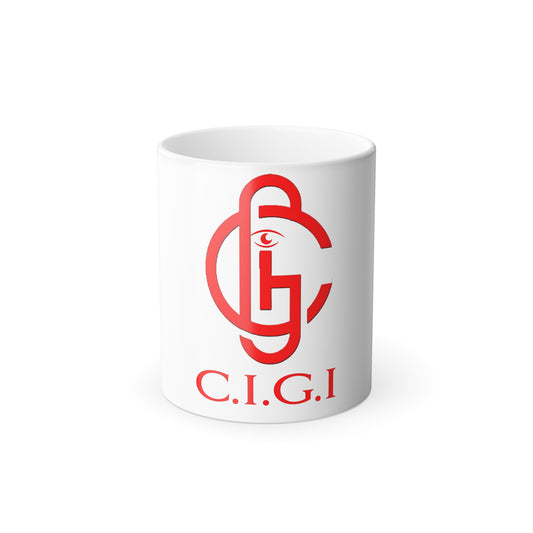Mug - Color Morphing Mug with C I G I Logo - 11oz