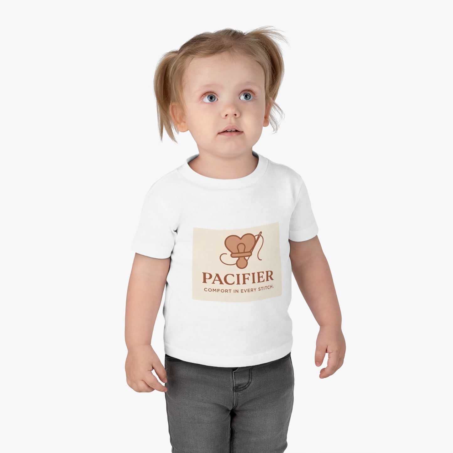Pacifier Comfort Infant Tee, Cute Baby Shirt, Gift for New Parents, Toddler Wear, Baby Shower Gift
