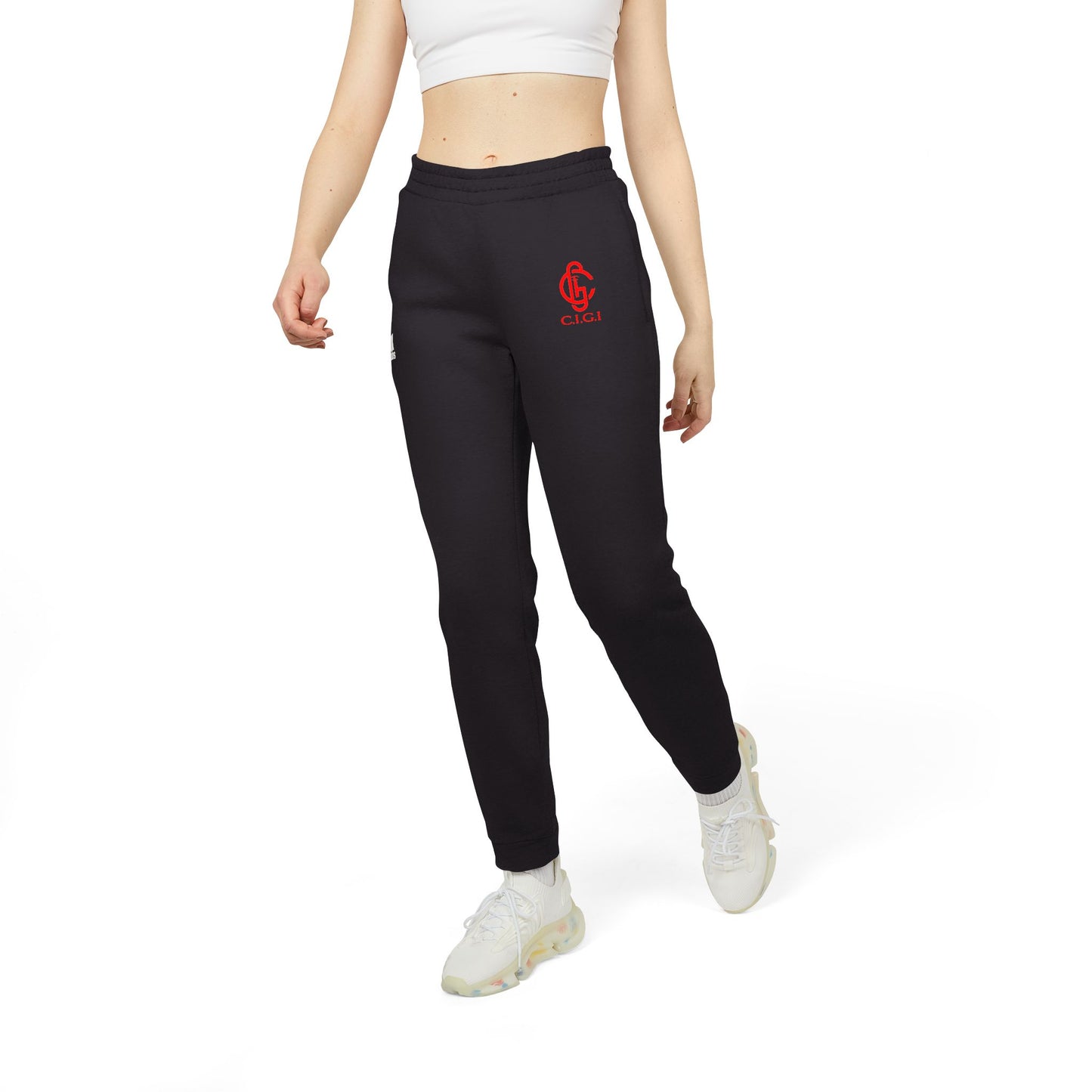 Cozy Adidas Unisex Fleece Joggers with Logo | Perfect for Athletes and Casual Wear