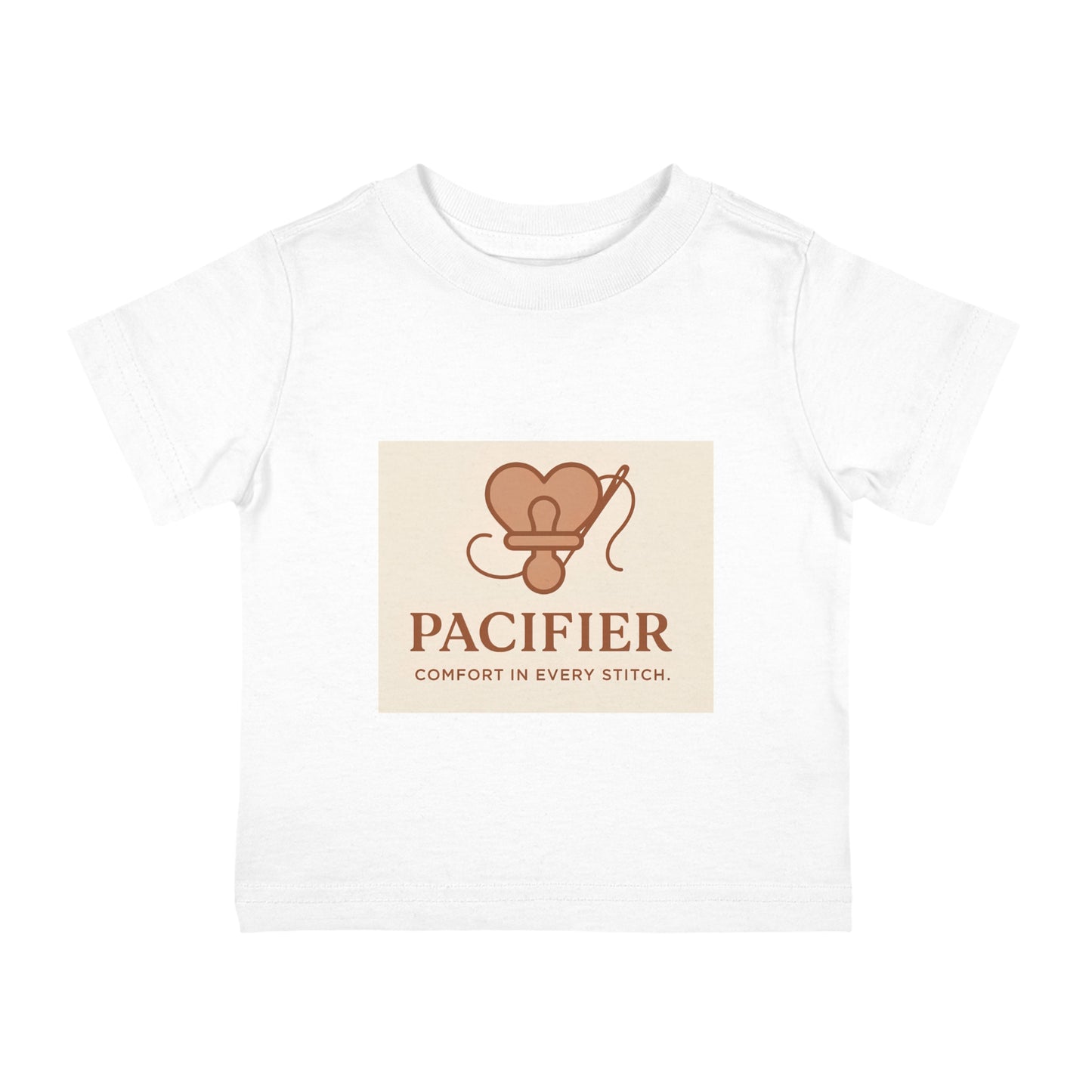 Pacifier Comfort Infant Tee, Cute Baby Shirt, Gift for New Parents, Toddler Wear, Baby Shower Gift