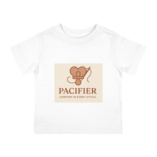 Pacifier Comfort Infant Tee, Cute Baby Shirt, Gift for New Parents, Toddler Wear, Baby Shower Gift