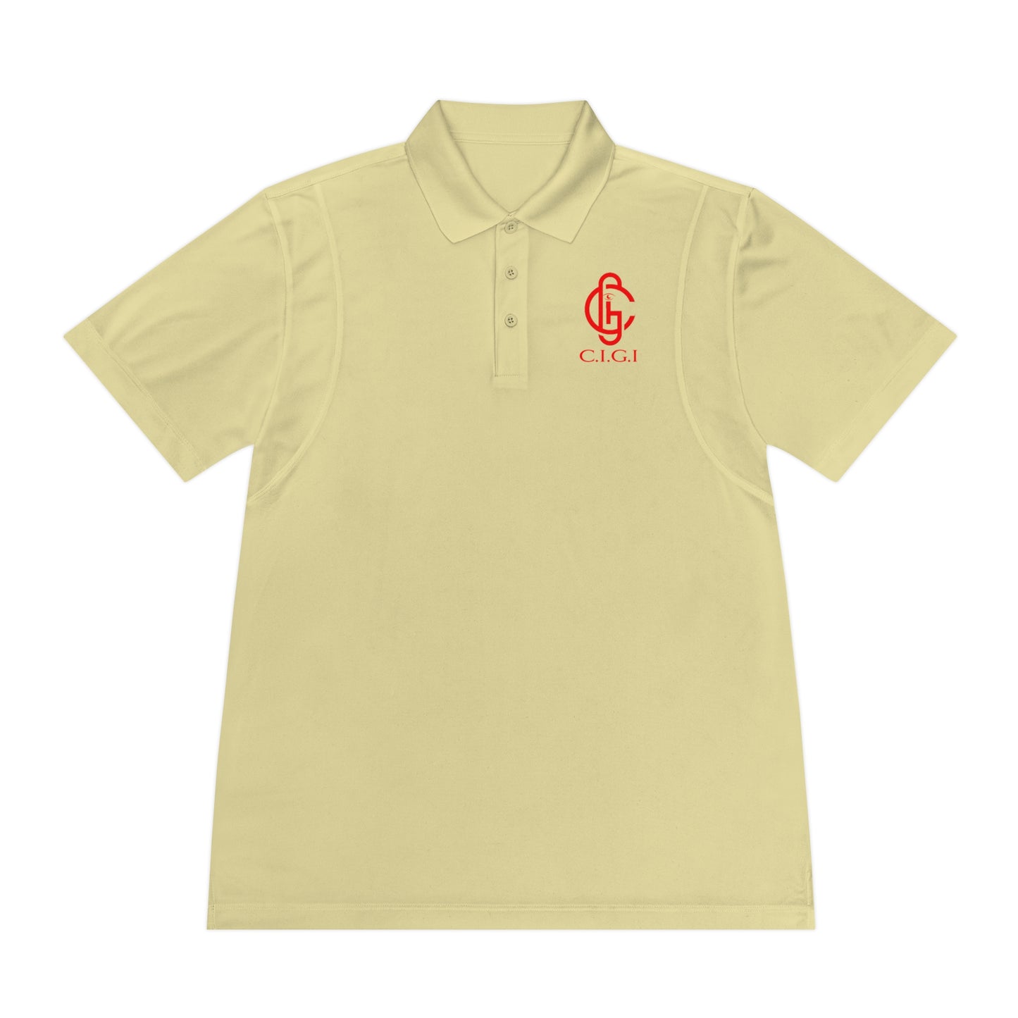 Men's Sport Polo Shirt - C.I.G.I. Emblem Design for Active Lifestyle