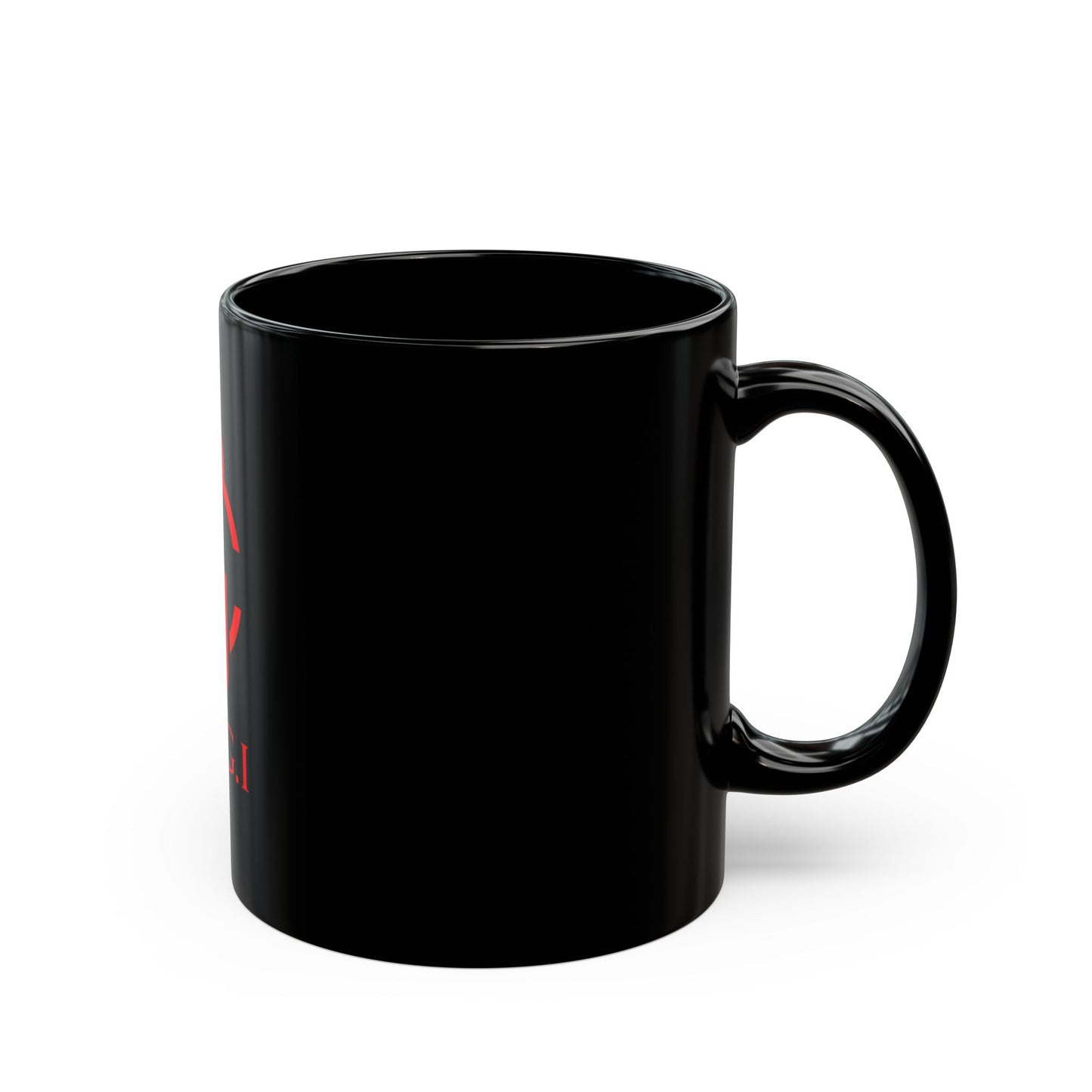 C.I.G.I. Black Coffee Mug - Unique 11oz & 15oz Drinkware