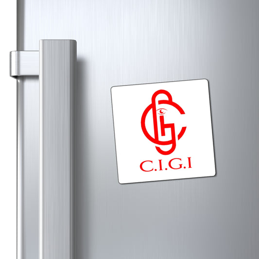 C.I.G.I. Logo Magnet - Stylish Refrigerator Decor