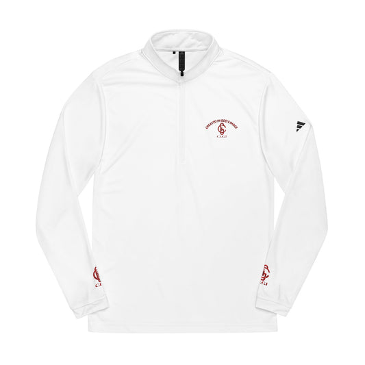 Adidas® Embroidered Quarter-Zip Pullover - Stylish Athletic Sweater, Sporty Layering Top, Perfect for Exercise, Gift for Sports [...]
