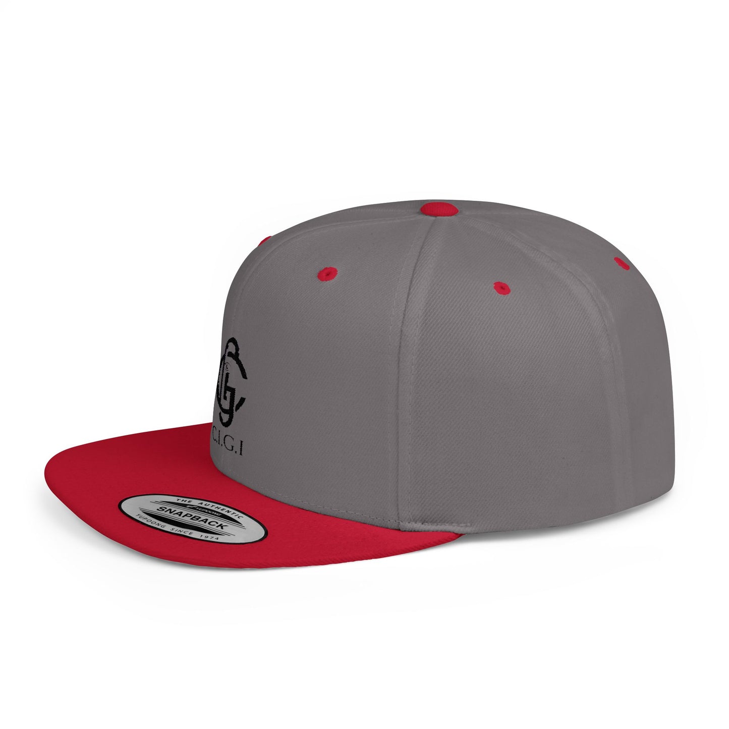 C.I.G.I. Flat Bill Snapback Cap - Stylish & Modern Headwear for Every Occasion