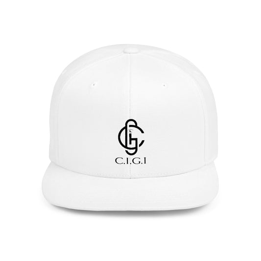 C.I.G.I. Flat Bill Snapback Cap - Stylish & Modern Headwear for Every Occasion