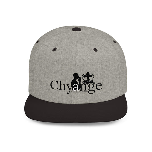 Chyange Flat Bill Snapback Cap - Stylish Adjustable Hat for Trendsetters